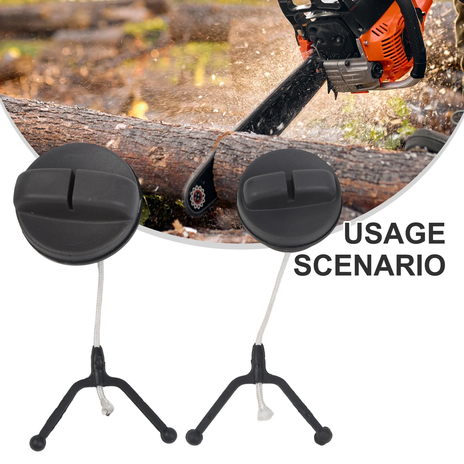 Outdoor Equipment Oil Cap Set Outdoor Operations As Picture Complete for chainsaw Cap Set for robust Material Construction