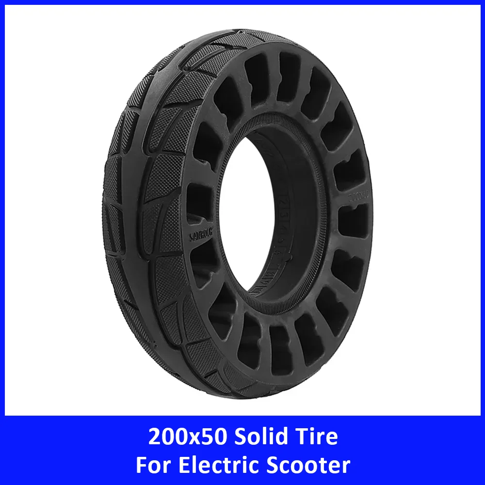 

200x50 сотовые твердые шины для электрических скутеров, аксессуары, 8 дюймов, 200*50, непневматические взрывозащищенные шины, запасные части