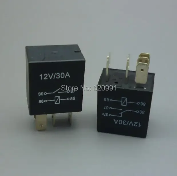 shhworldsea auto relay 12v 5P/ 12V 4P /24V 30A 4PIN /24V 5PIN automotive relay