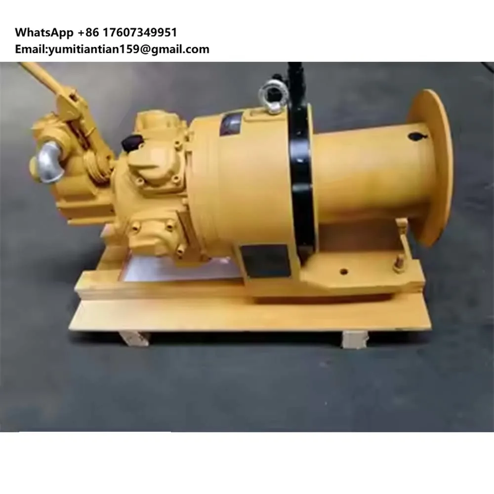 CE Certified Mine Explosion Proof Portable air Powered Winch Pneumatic Air Winch for Offshore Oil and Gas