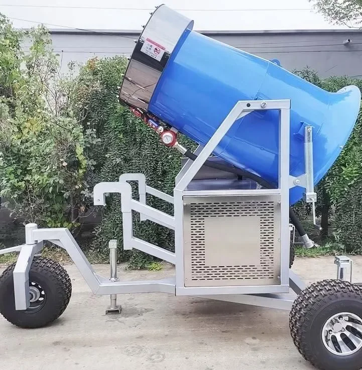 Factory Supply Crawler Automatic Snow Making Machine High Efficiency Ice Production Equipment