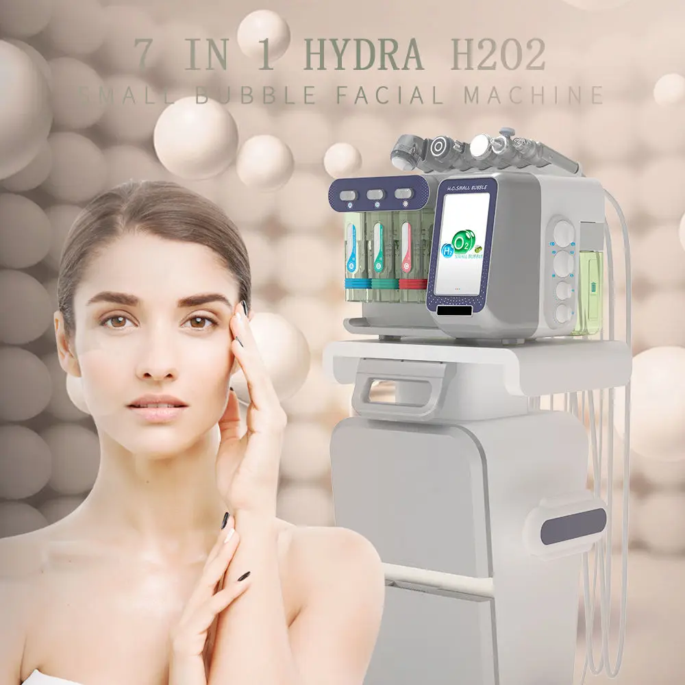 

2023 Newest Portable 7 In 1 Hydro Dermabrasion Hydrodermabrasion Facial Machine Water Oxyge Jet Peel Hydra