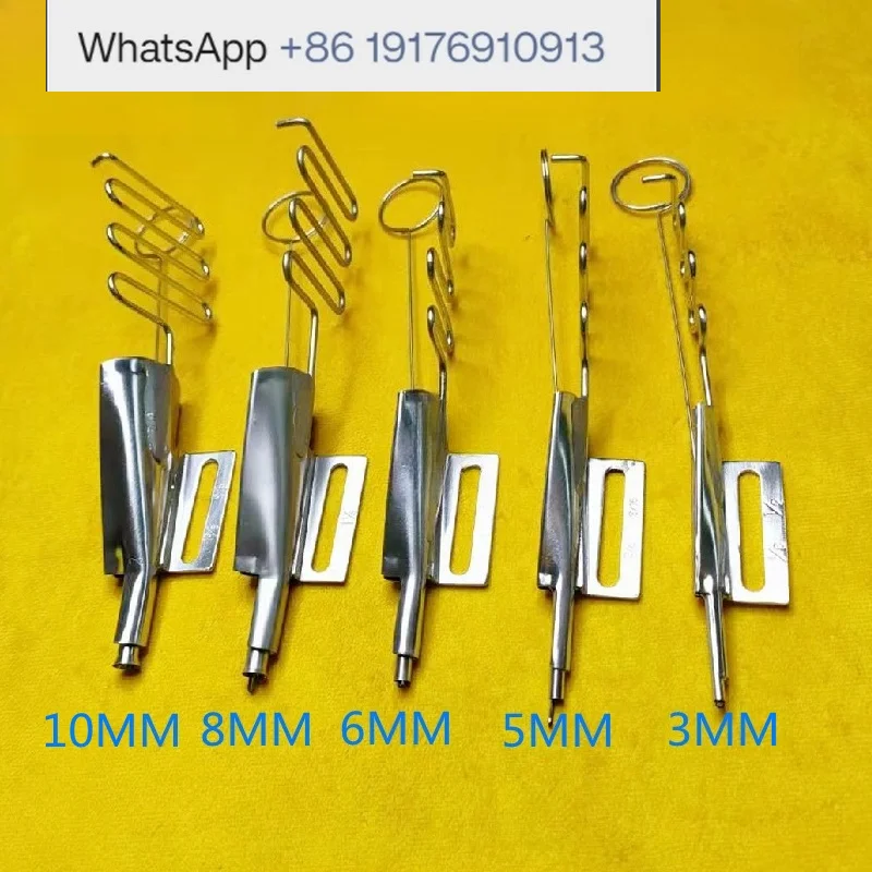 Edge locking machine translation, pull cylinder, sidecar, automatic dark line turning, ear boy 747 700 tape drawing faucet