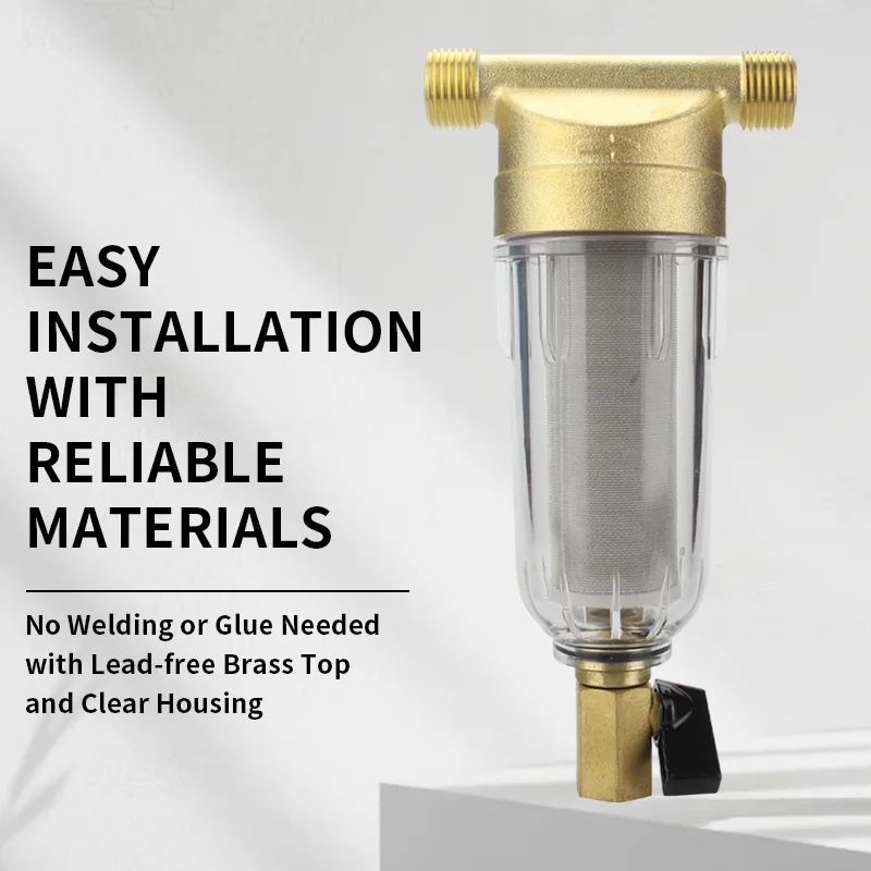 Pre-filter Household Water Purifier Whole House Central Backwash Pipeline Pre-filter