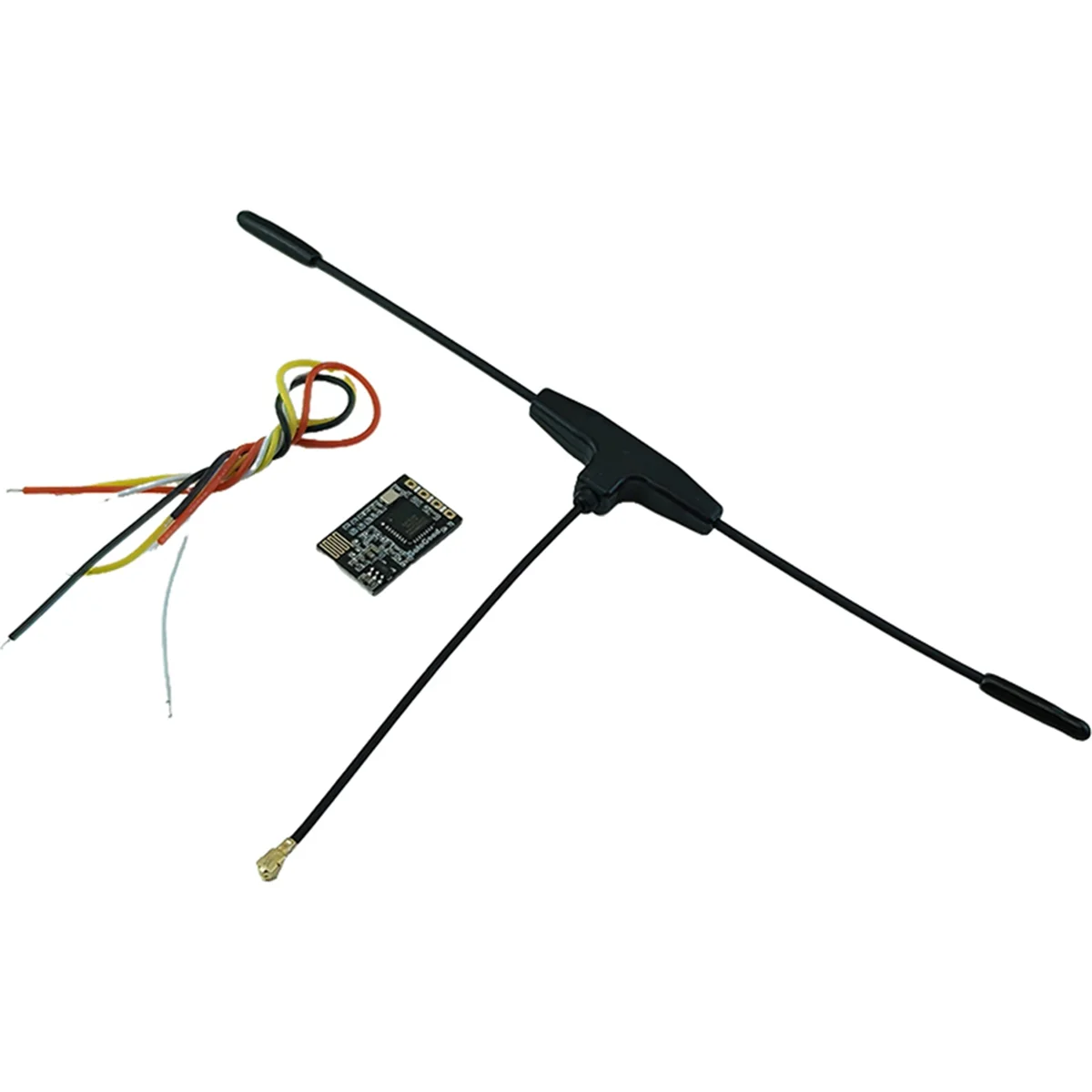 For SoloGood ELRS 750MHz 868MHz Receiver with T Type Antenn MCU ESP8285 50mW Telemetry Power for RC Racing Drone 750MHz