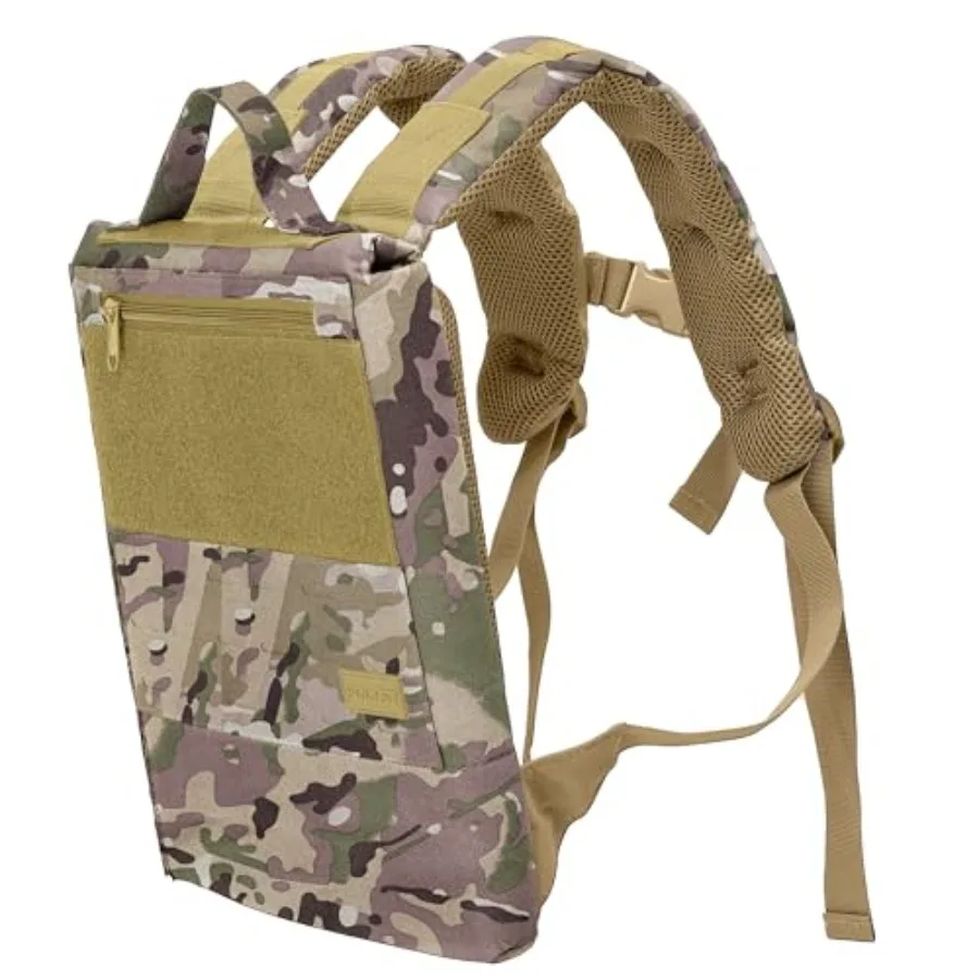 

Rucking Backpack 2.0 - Weighted Ruck Pack for Weight Plates - Patent Pending Side-Loading Rucksack for Walking Running Rucking