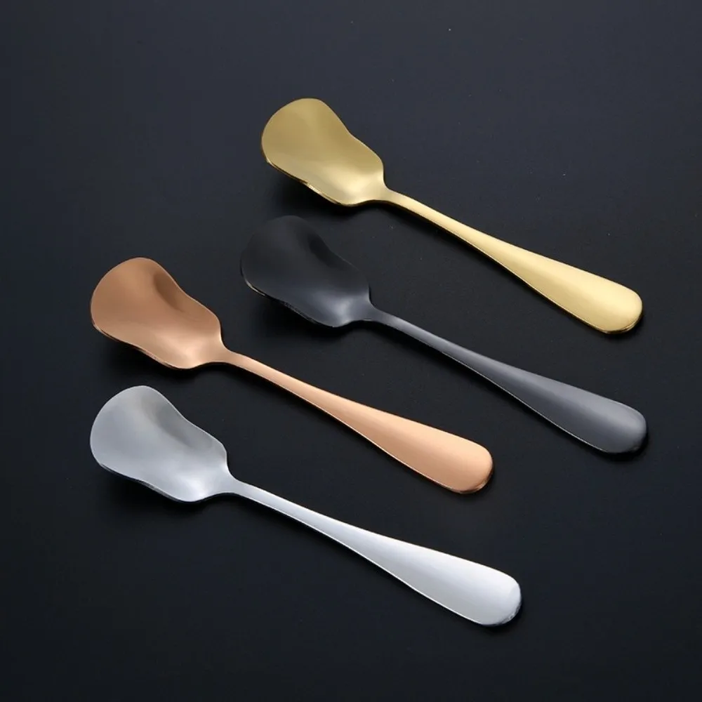 High Quality Portable Dessert Spoon Stainless Steel Short Handle Coffee Spoon Stirring Spoon