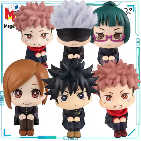 MegaHouse Genuine Look Up Series Jujutsukaisen Anime Model Satoru Gojo，YUJI ITADORI，Maki Zenin Finished Model Toys Collection
