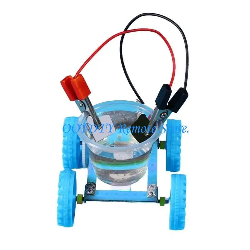 Hands on Assembly Toy Saltwater Powered Car Science Experiment Set for Kid 7 ＋