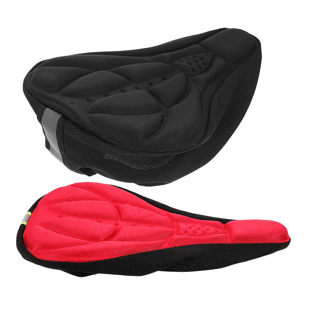 

2 Pcs Cushion Bicycle Seat Cover Cycling Seats Saddle Covers Sponge Comfortable Bike
