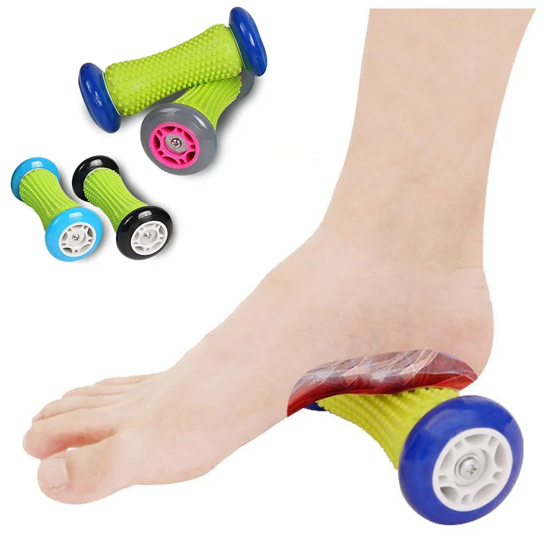 

ABS Massage Roller Hand Foot Massage Instrument Feet Relax Plantar Fasciitis Pain Ease Foot Roller Massager Reflexology Roller