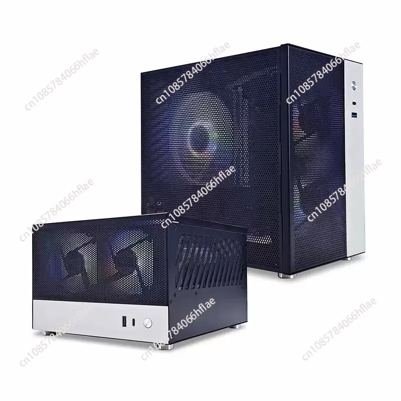 L8 Bay UNRAID NAS Server Case, Fit ATX/MATX Mainboard, Install Mid-Tower Cooling Radiators
