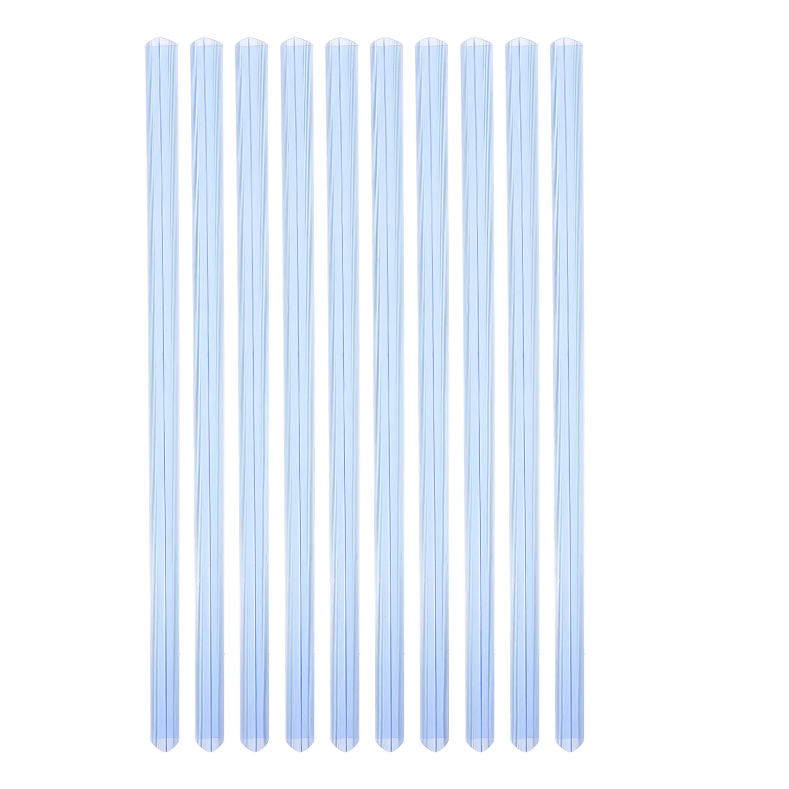 

10 Pcs A4 Transparent Slide Binder Clips Trolley Clip Bar Paper Binders Book File Folder Hanging Abs Materials Large Capacity