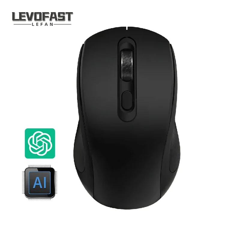 LEVOFAST High Quality AI Voice Translation Smart Writing Wireless Mouse Dual-mode Rechargeable Smart AI Voice Mouse