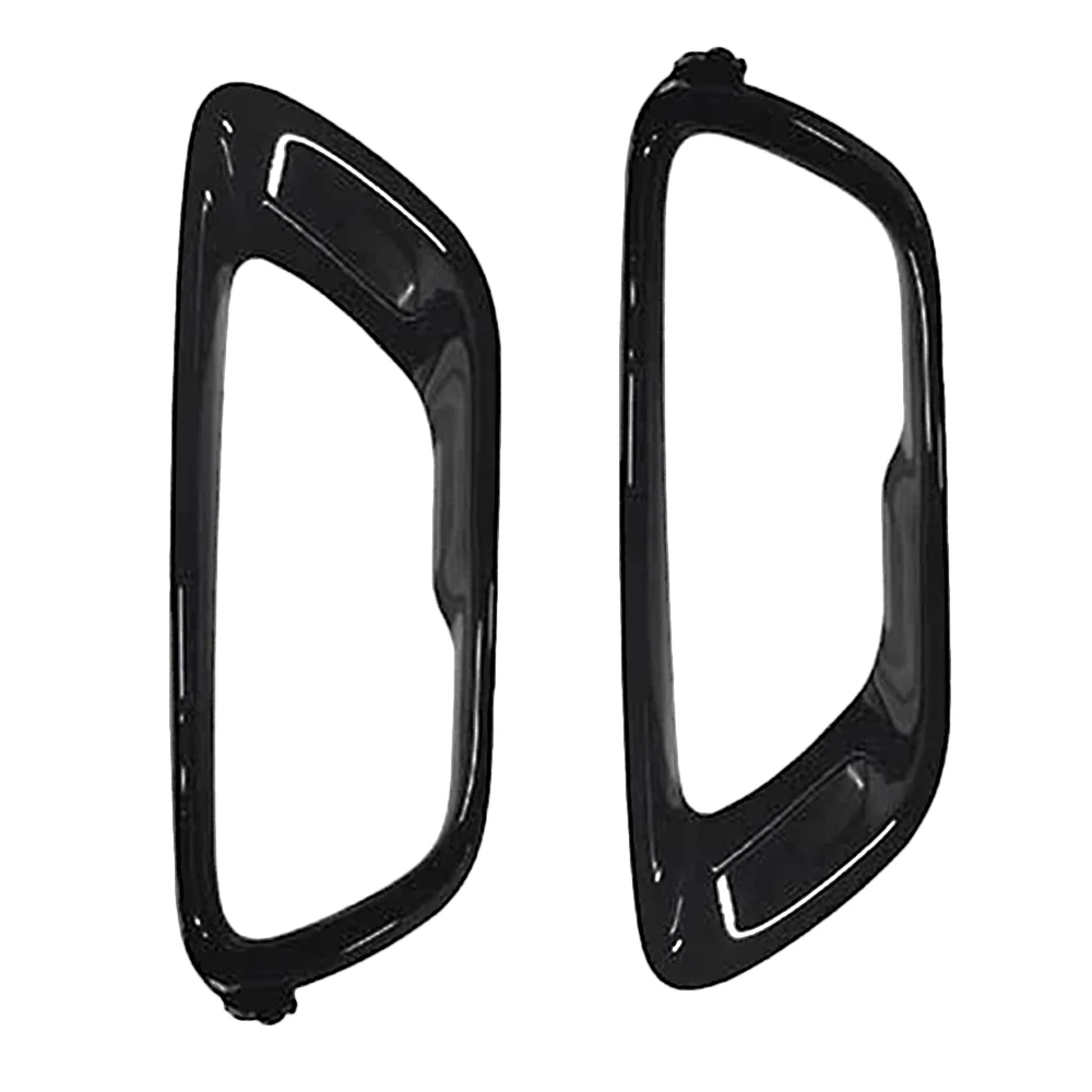 1 Pair Front Fog Light Lamp Cover Trim Left Right Black For Jeep Grand Cherokee 2017 2018 2019 2020 2021 YL31TZZAA 5YL30TZZAA