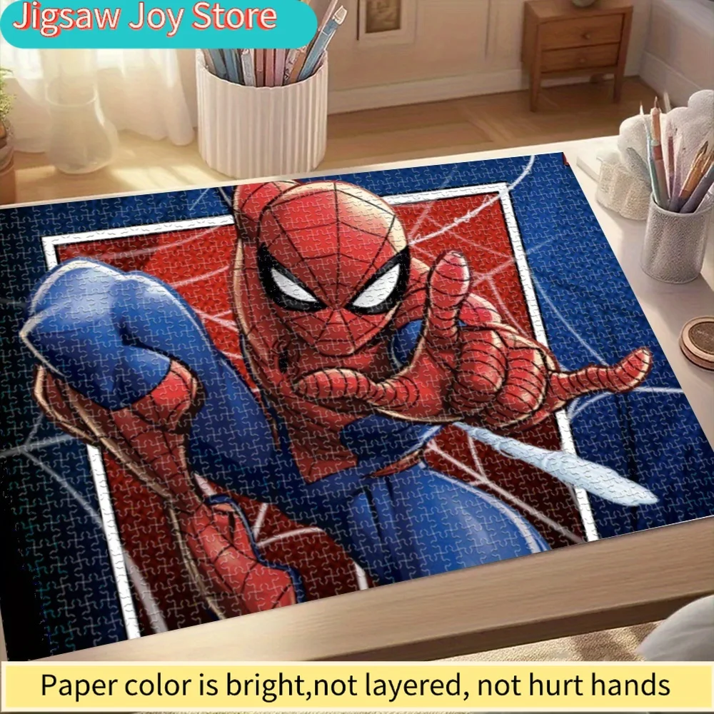 

Marvel 'Spider-Man',Puzzle, Miniature Creative Toy, Suitable for Fun Family Games, Stylish Leisure, Home Decoration, Ideal fo