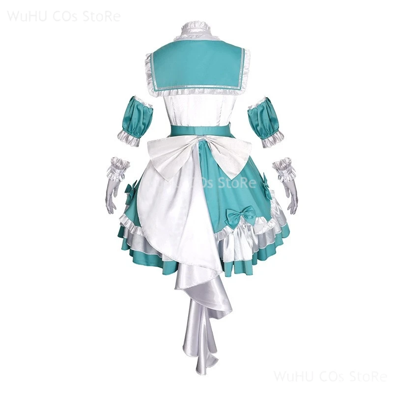 Project Sekai Cosplay Ran Cosplay 16th Anniversary Mikuu Cosplay Costume Blue Lolite Dress Women Girls Halloween Party Roleplay