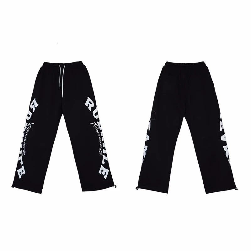 American Vintage Hip-hop Women's Pants Y2K Streetwear Letter Print Sweatpants Women Street Dance Fashion All-match Trousers