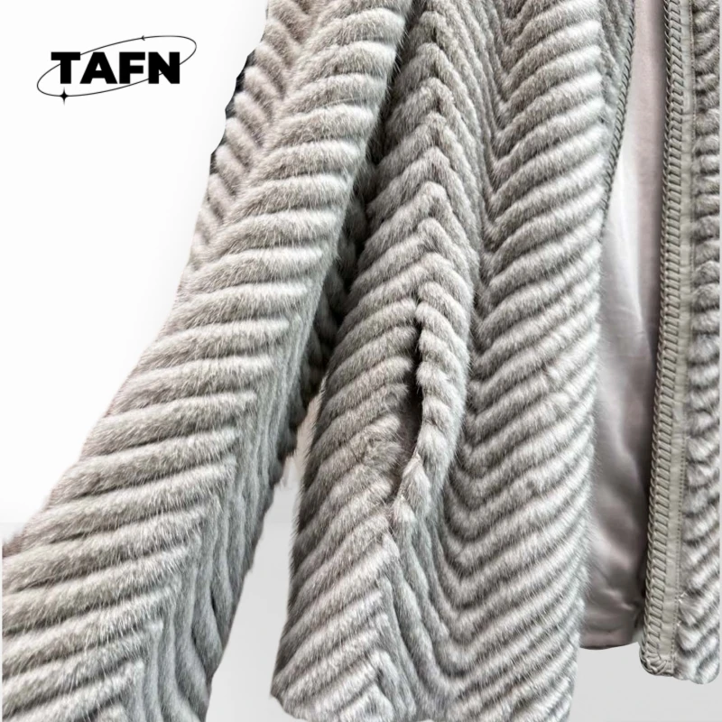 25 شعبية الرجعية الكشمير الحرارية والرياح معطف المرأة عادية الشتاء سترة العصرية كل مطابقة FashionableA25240