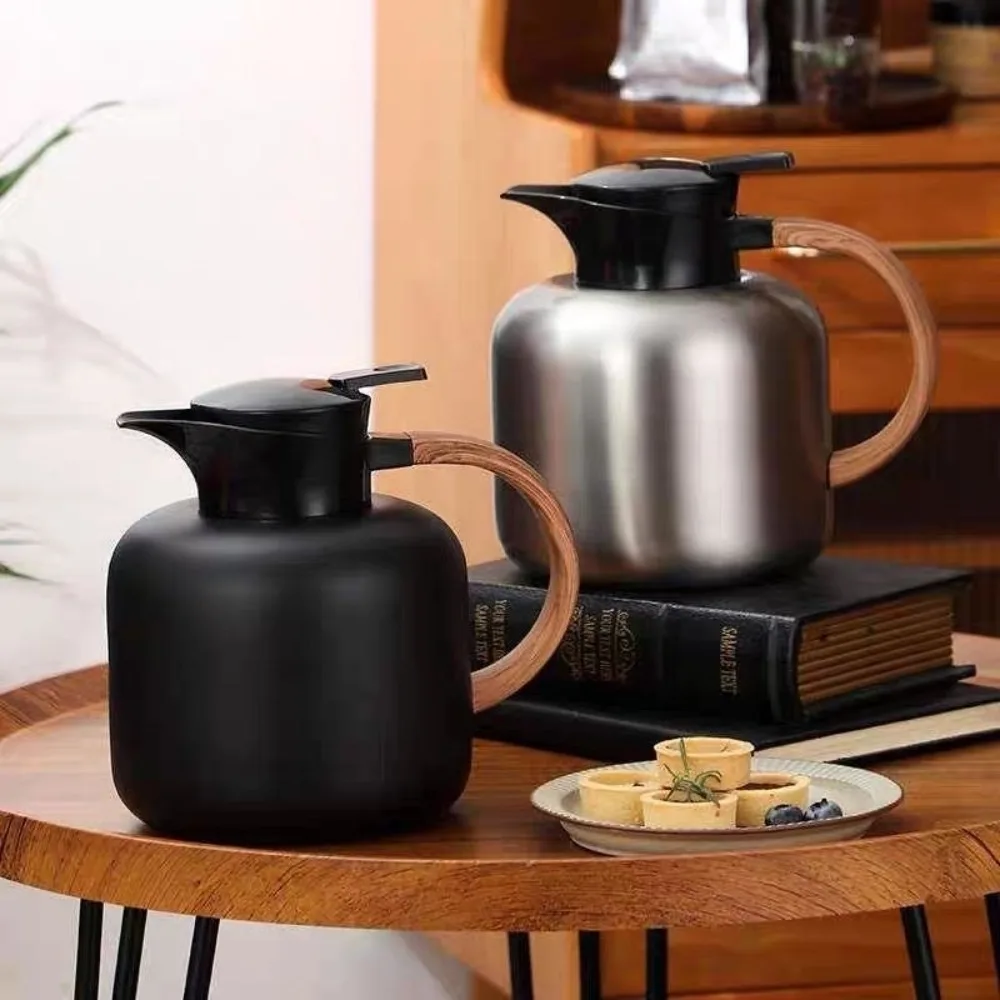 

1 Set 1 Piece 2.0L 304 Stainless Steel Thermos Pot Thermos Vacuum Pot Suitable for Home Use Commercial Gifts Office Use