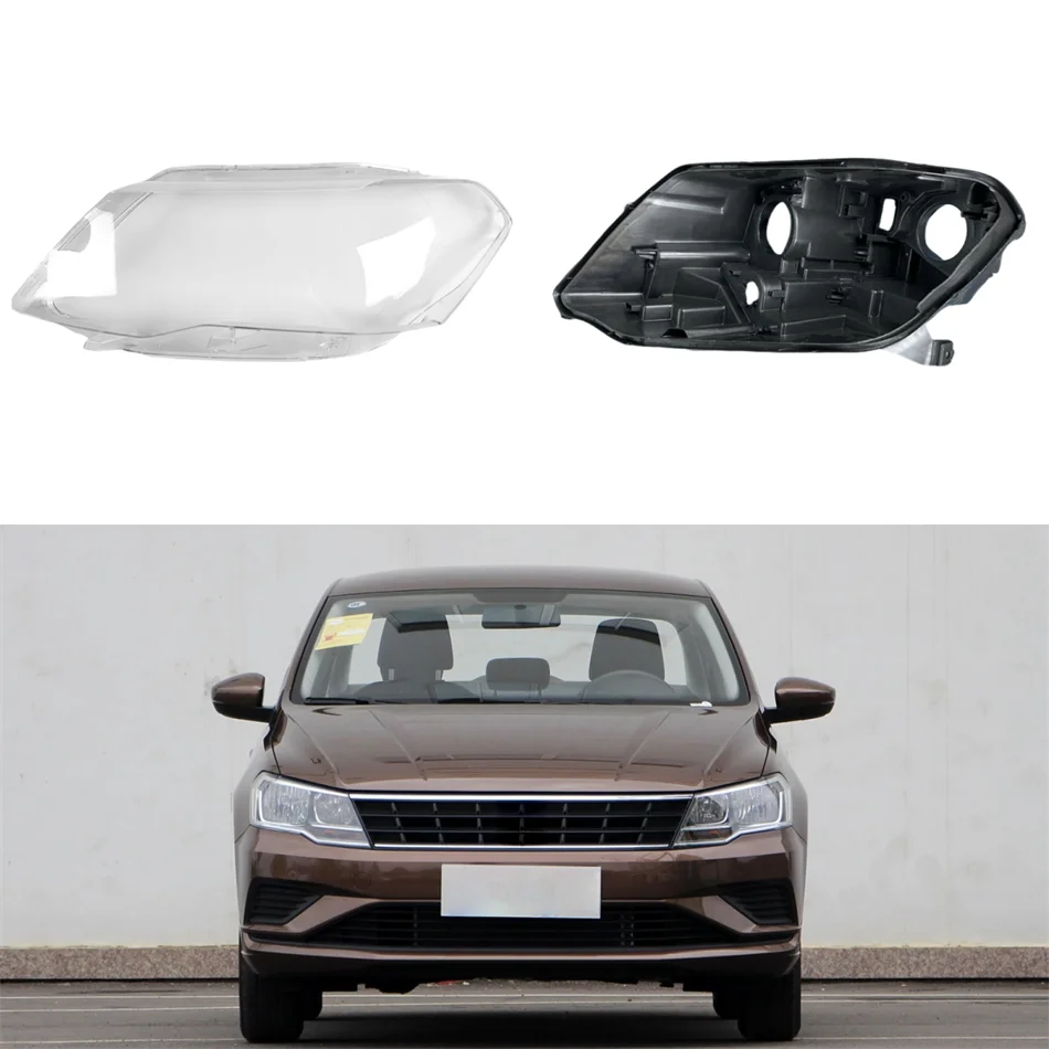 For Volkswagen VW Jetta 2017 2018 2019 Articles Cars Base Head Lamp Shell Headlamp Base Fixing Bracket Headlight Lights Glass