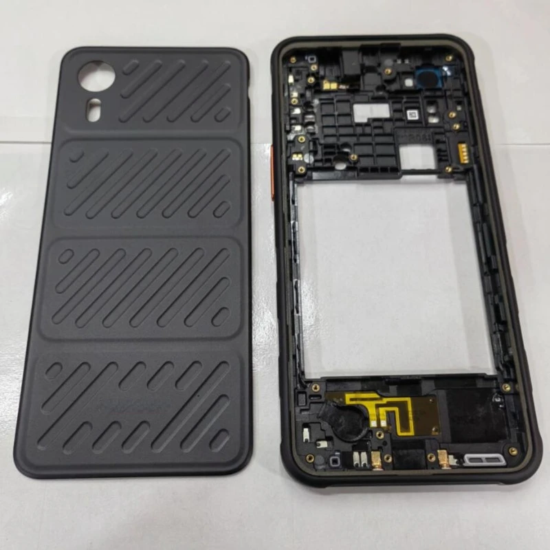 Phone Housing Middle Frame+Battery Back Cover Case Panel Replacement Parts for Samsung Galaxy XCover7 SM-G556B G556