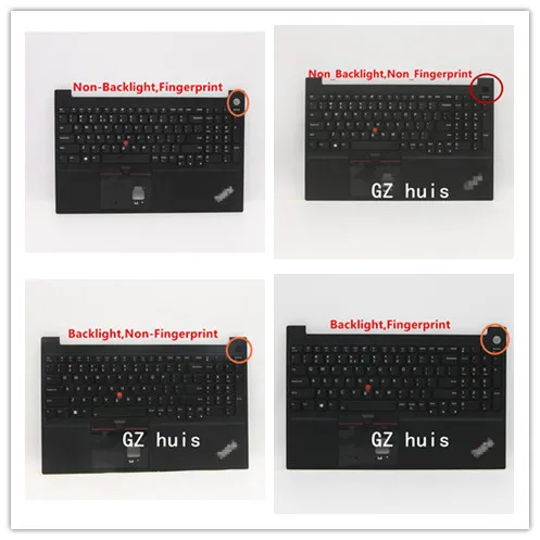 

New Original for Lenovo ThinkPad E15 Gen 1 Gen 2 Gen 3 Gen 4 Palmrest C-Cover With US Keyboard