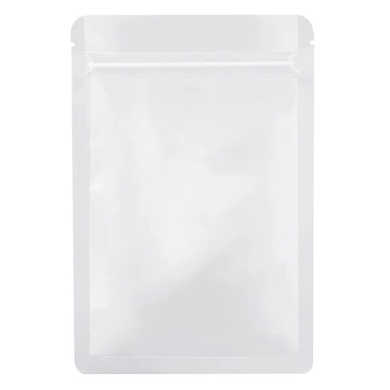 10PCS Clear Zip Lock Plastic Card Package Bags with Zipper Self Seal Transparent Ziplock Kpop Card Packaging Bag