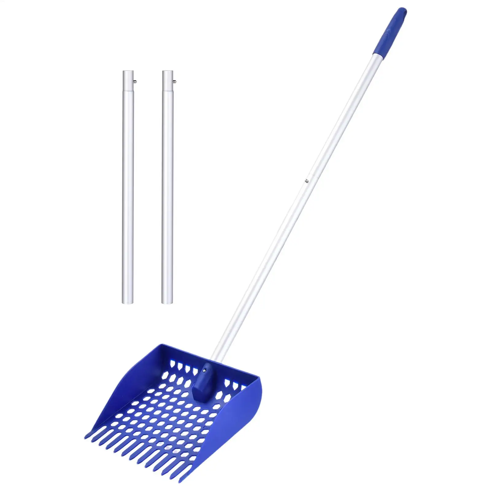 

Лопата для куриного мастера, грабли со съемной ручкой, лопатка для куриных какашек 2 в 1, для очистки курятника и домашних животных