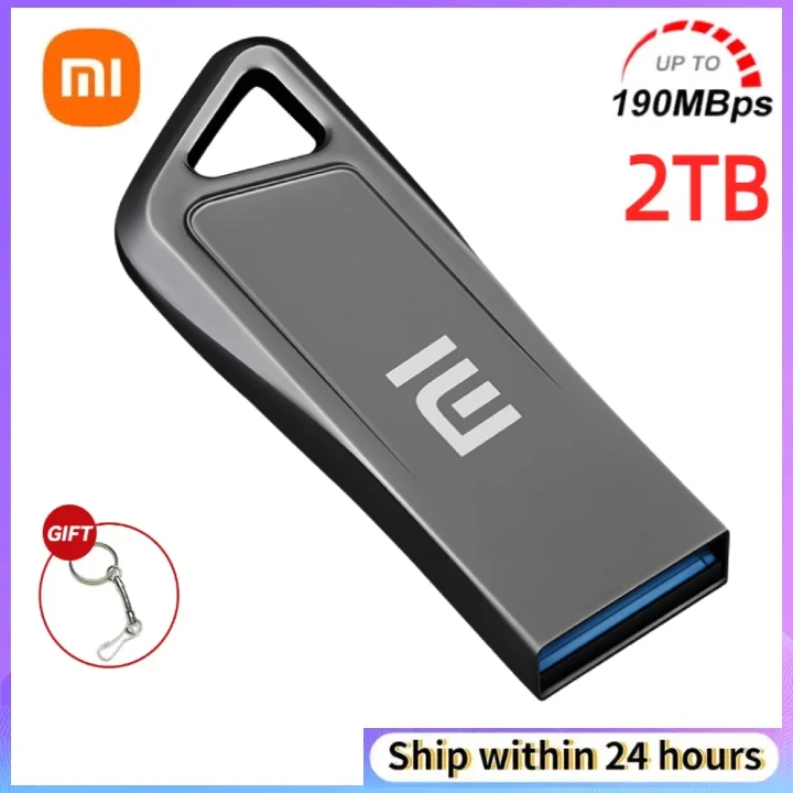 Xiaomi Флешка Usb 1Tb Flash Drive Memory Stick Metal Jump Drive Swivel Pendrive Draagbare 256 128 Gb Cle Usb 3.0 Pen Drives Disk