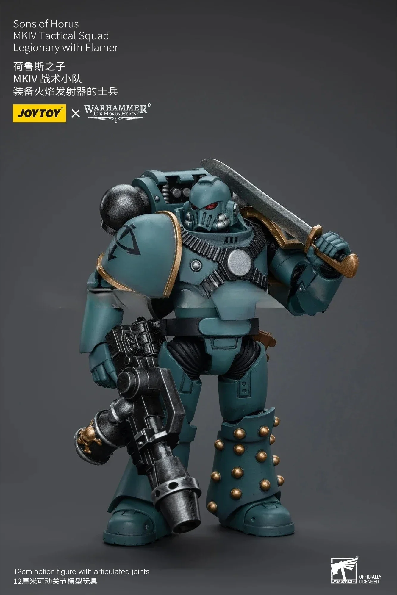 

В наличии оригинальные JOYTOY Warhammer 40K Sons of Horus MKIV Tactical Squad 4 шт. 1/18 фигурки героев модель игрушки коллекция подарков