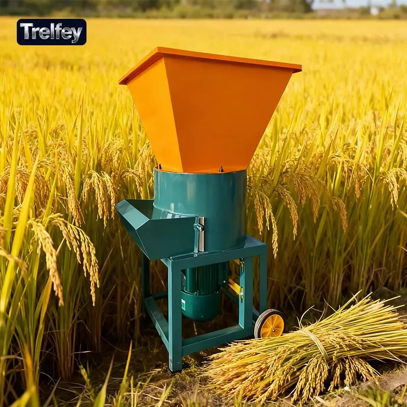 400mm Drum Multifunctional Crusher Grass Cutter Straw Crusher Silage Chopper Animal Feed Grinder Machine for Farm Use