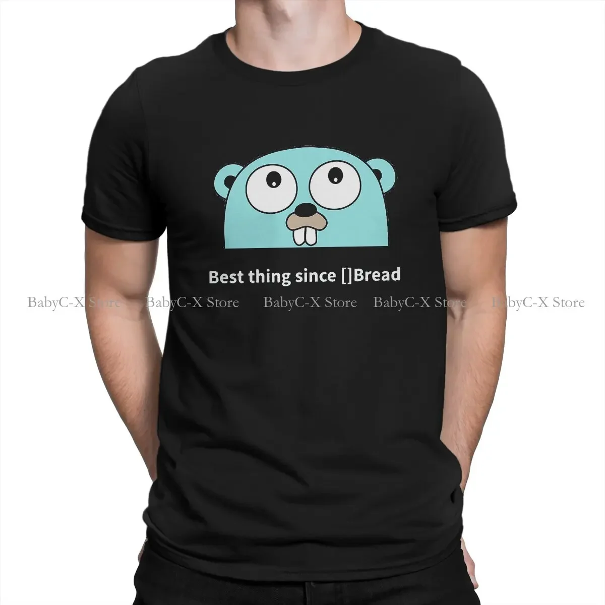 Engineer Electricity Electrician Polyester TShirt for Men Golang Gopher Humor Casual Tee T Shirt High Quality Trendy