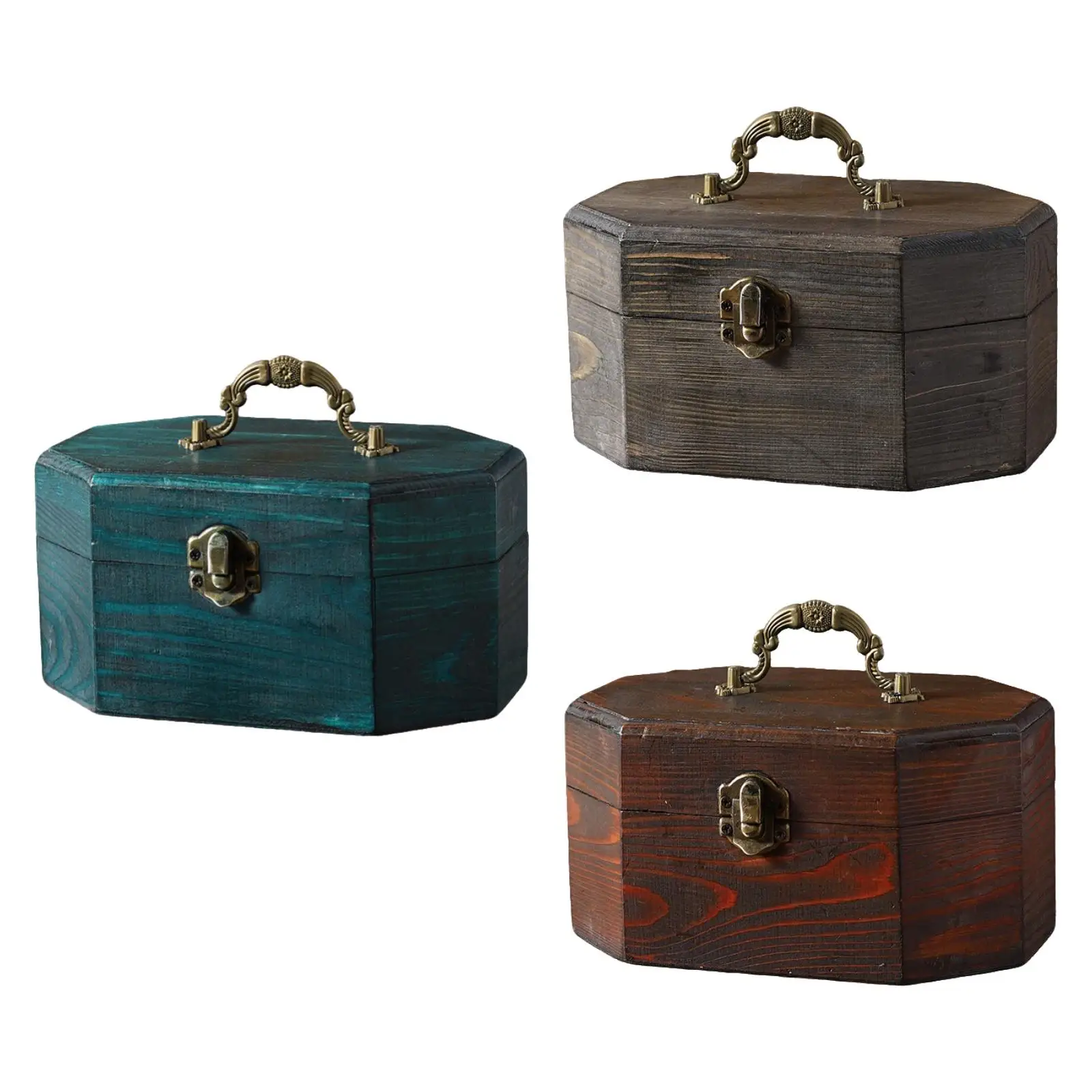 صندوق حلية المجوهرات مع مقبض بروش حامل حاوية مجوهرات الجسم لحفلات الزفاف لوازم سيدة سحر عيد الميلاد