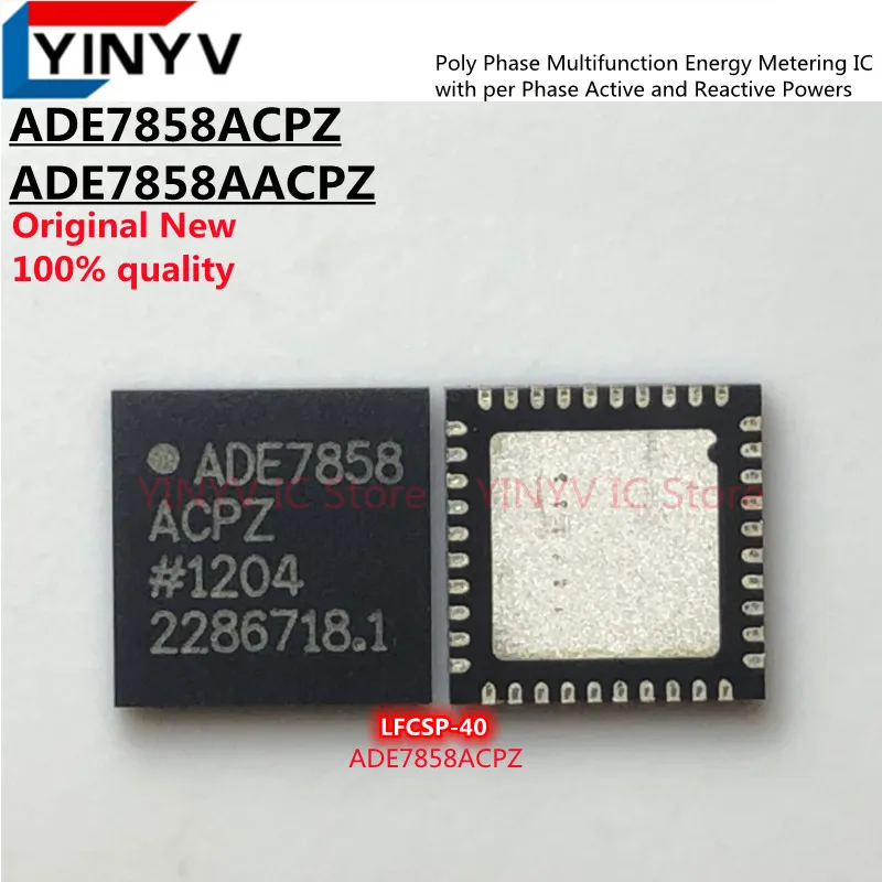 

5 шт. ADE7858ACPZ ADE7858ACPZ-RL ADE7858AACPZ ADE7858AACPZ-RL ADE7858 LFCSP40 IC ENERGY METERING 100% новый импортный оригинал
