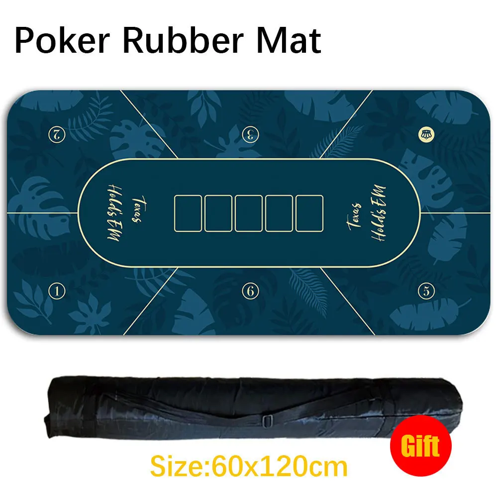 Portable Poker Table Top with Art Deco Layout Print Smooth Premium Surface Noise Reduction Lightweight for Games Everywhere