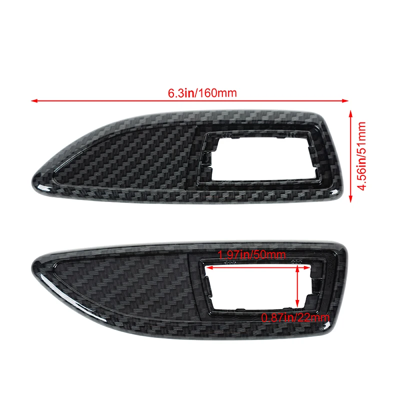 1 Pair Car Side Indicator Surrounds Cover Trims for Vauxhall/Opel Insignia Astra Corsa Zafira MK1 MK2 MK3 MK4 MK5 Exterior Parts