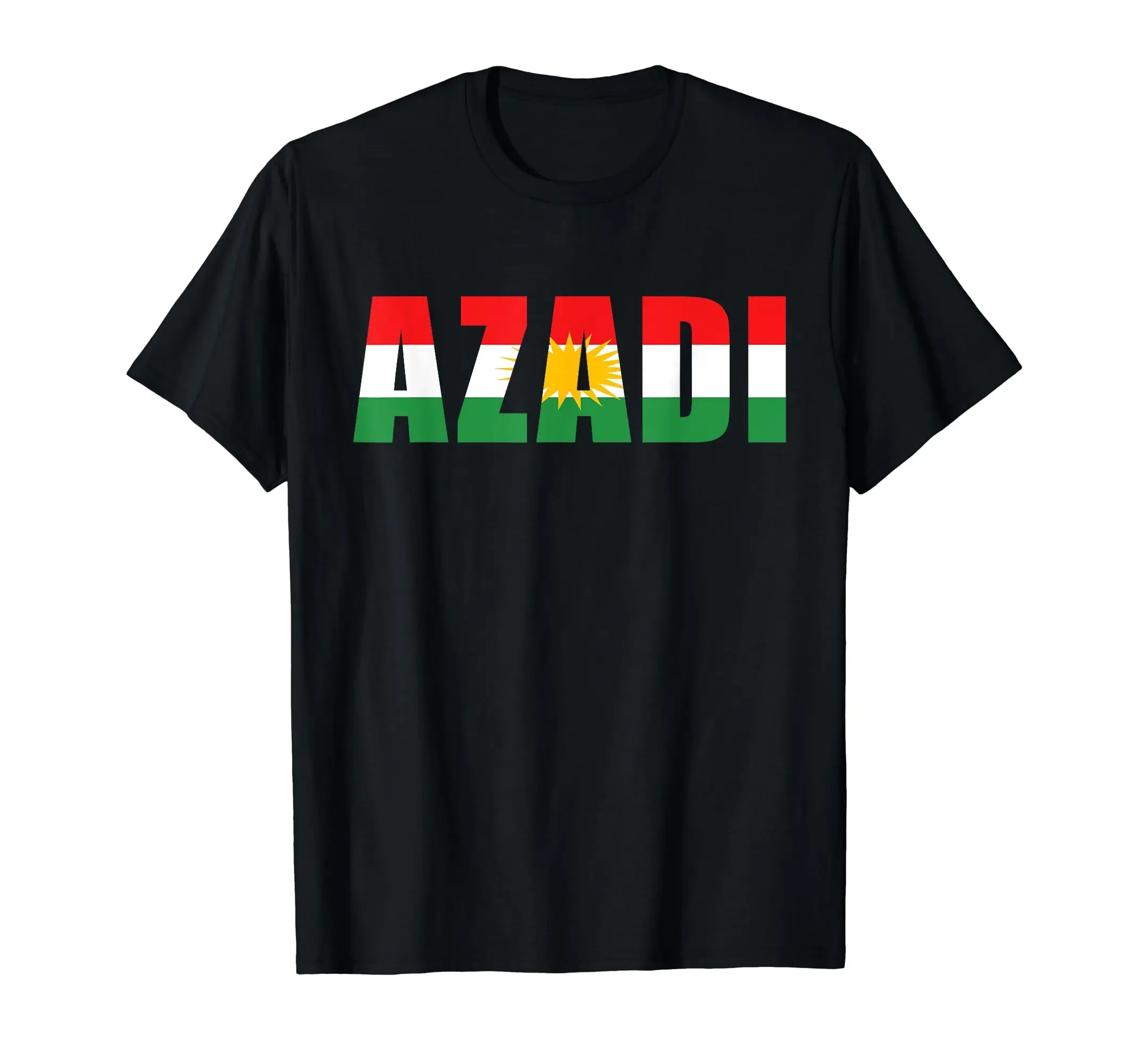 UNISEX T Shirts Size S-5XL 100% Cotton Kurdistan Kurdish flag Kurds T-Shirt MEN WOMEN graphic t shirts jojo bizarre adventure