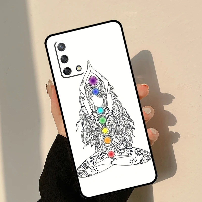 ماندالا شقرا اليوغا الحال بالنسبة ممن لهم A57 A77 A17 A15 A16 A76 A96 A54 A74 A52 A72 A91 A93 A5 A9 A31 A53 A54S Funda