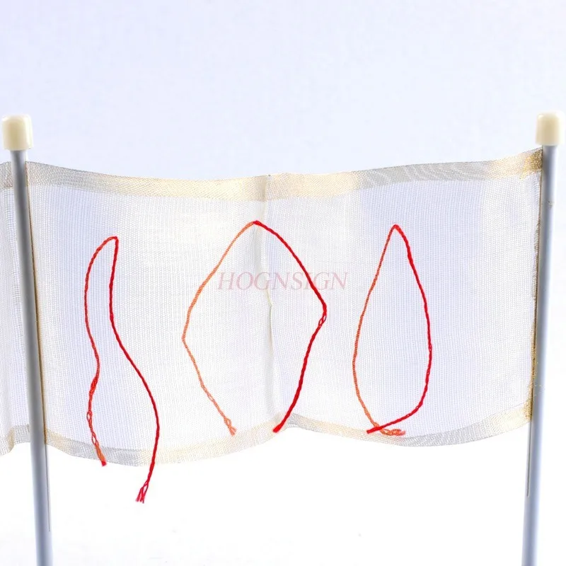 Electric testing banner, electrostatic experiment materials, learning tools, high school teaching instruments