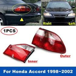 1PCS Car Lamp For Honda Accord 6 Generations Accord CF9 CG1 CG5 1998 1999 2000 2001 2002 Rear Bumper Tail Light Without Bulbs