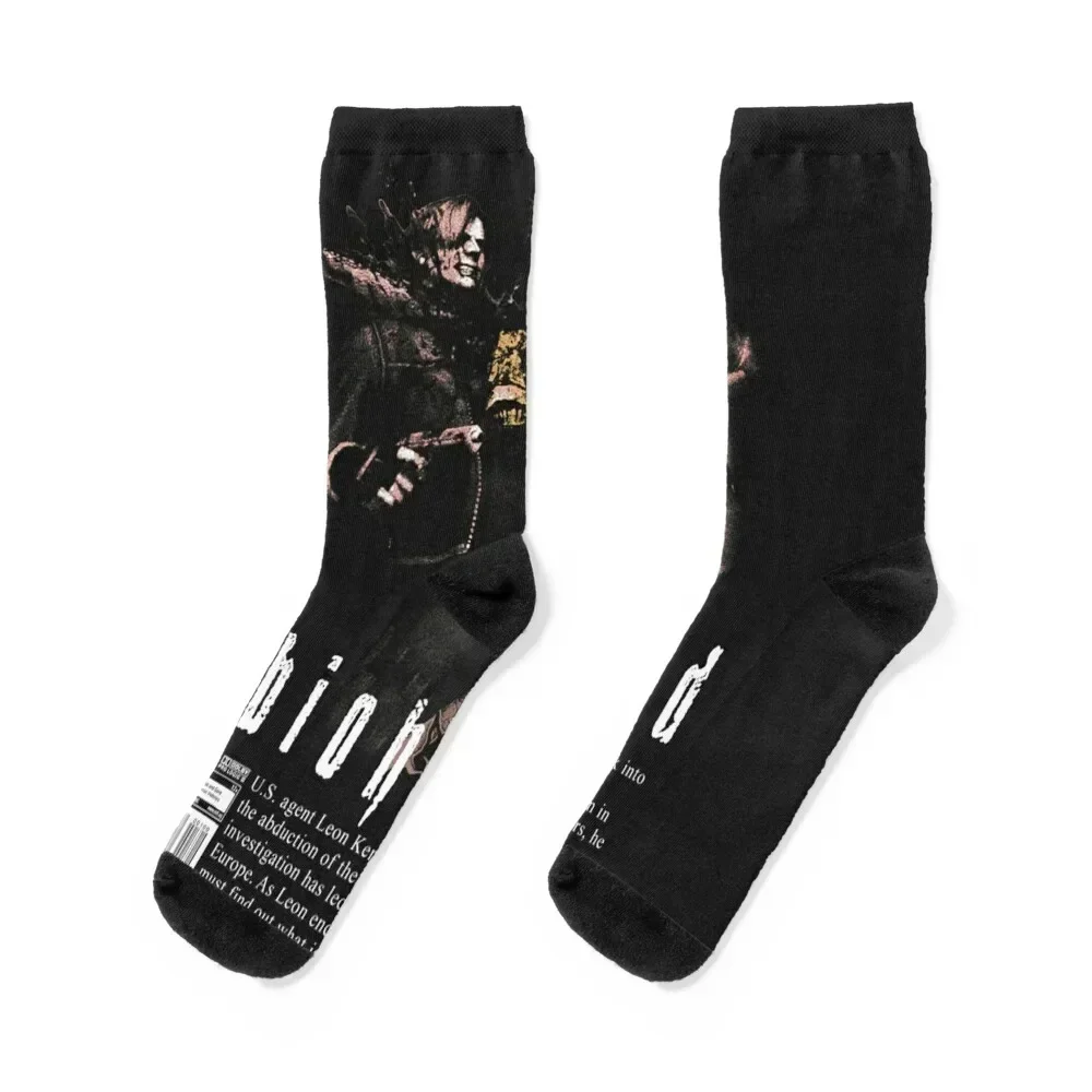 

RE4 - The Chainsaw Socks football cycling man set Men's Socks Women's