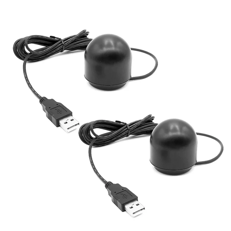 News 2X GNSS GLONASS GALILEO Receiver Antenna Module USB Output USB GPS Receiver G-Mouse,Better Than BU-353S4 TOPGNSS Module