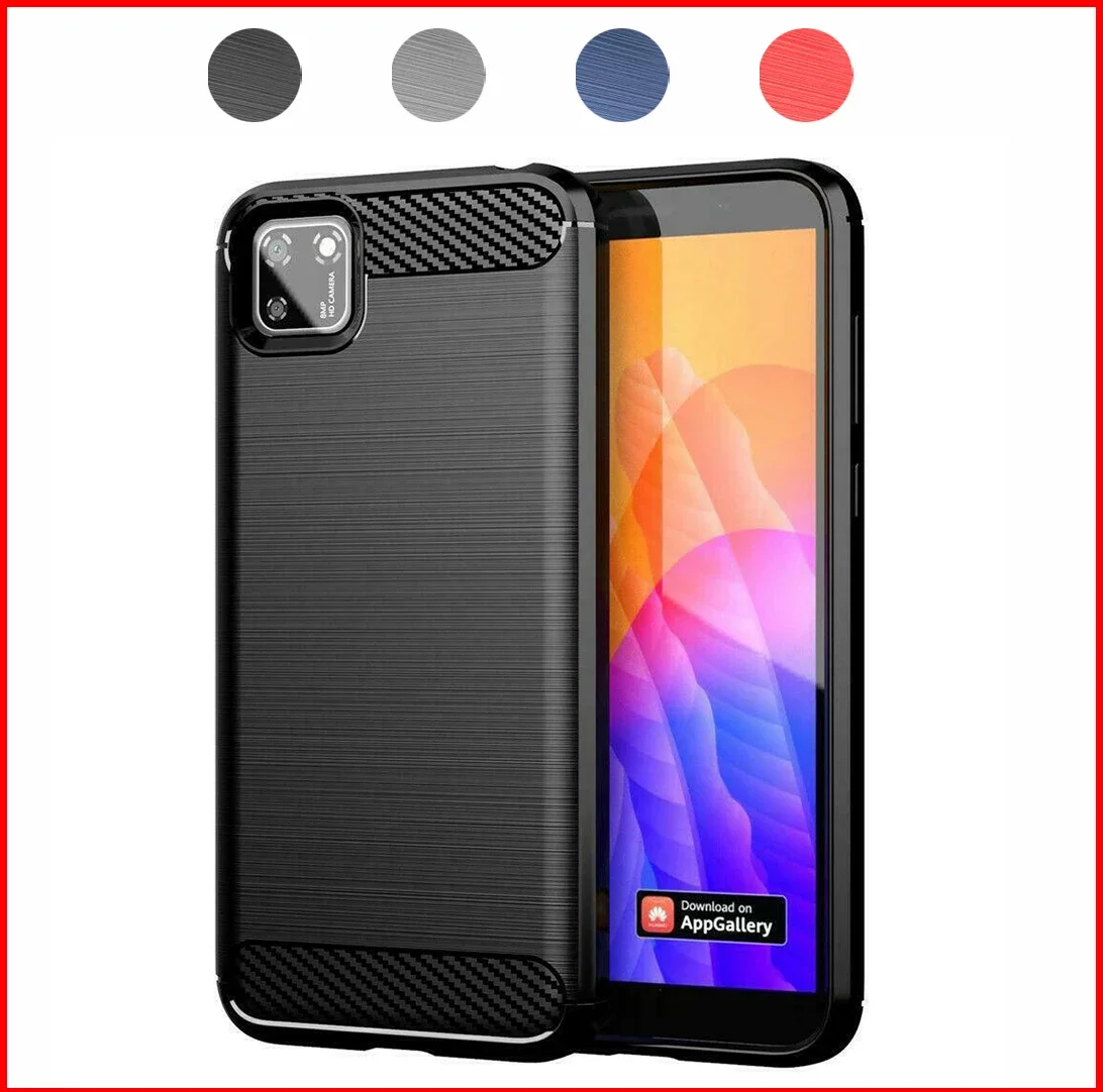 

For Honor 9s, Brushed TPU Shockproof Flexible TPU Rubber Protective Cell Phone Cover for Huawei Honor 9S 9C 9i 9X Premium