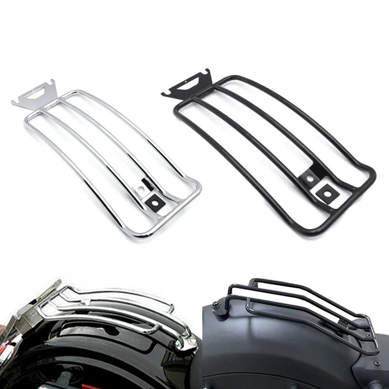 Rear Luggage Rack Carrier Solo Seat For Harley Touring Road King Electra Street Glide Classic CVO FLHT FLHR FLHX FLT 1998-2006