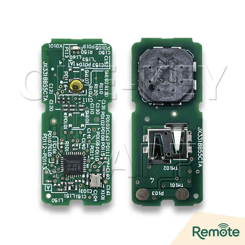 Motorcycle Scooter Remote Control Key 433.92MHz ID49 Chip For Yamaha NVX NVX155 XMAX XMAX300 QBIX AEROX JAUNS【ONE-KEY START】