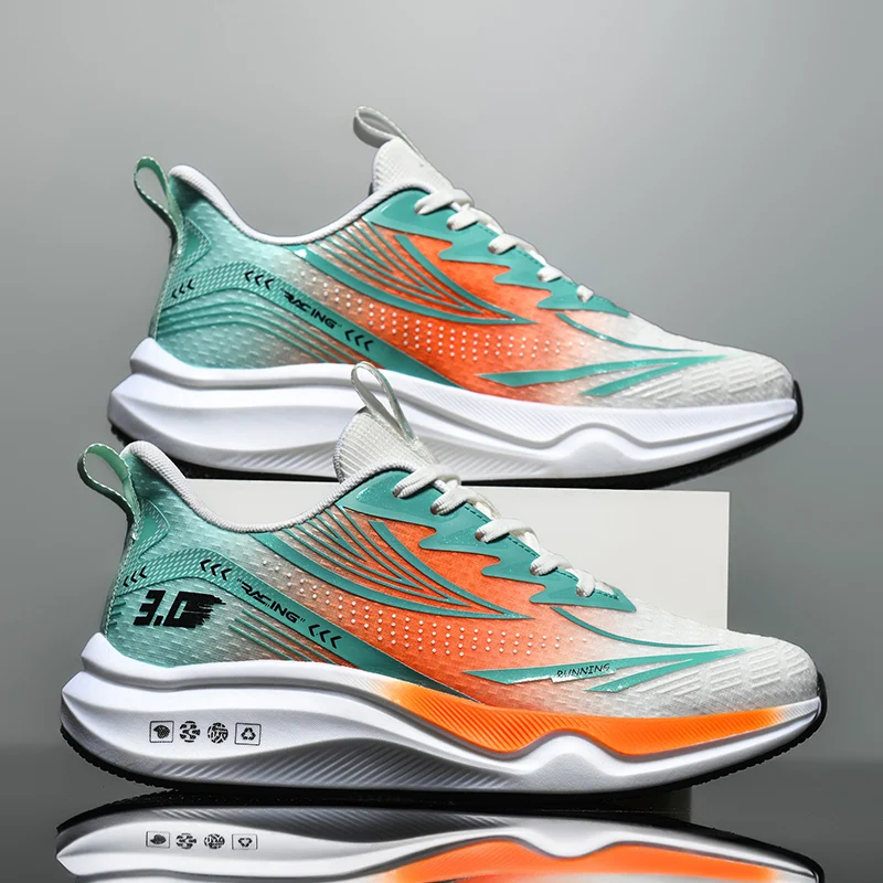 British Men's Sneakers Casual Platform Basketball Shoes Man Sport Running Athletic High Quality Breathable Walking Men Sneakers