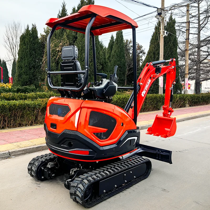 Real 1.8-Ton Small Excavator Hydraulic Pilot Crusader Customized New China Excavator for Construction