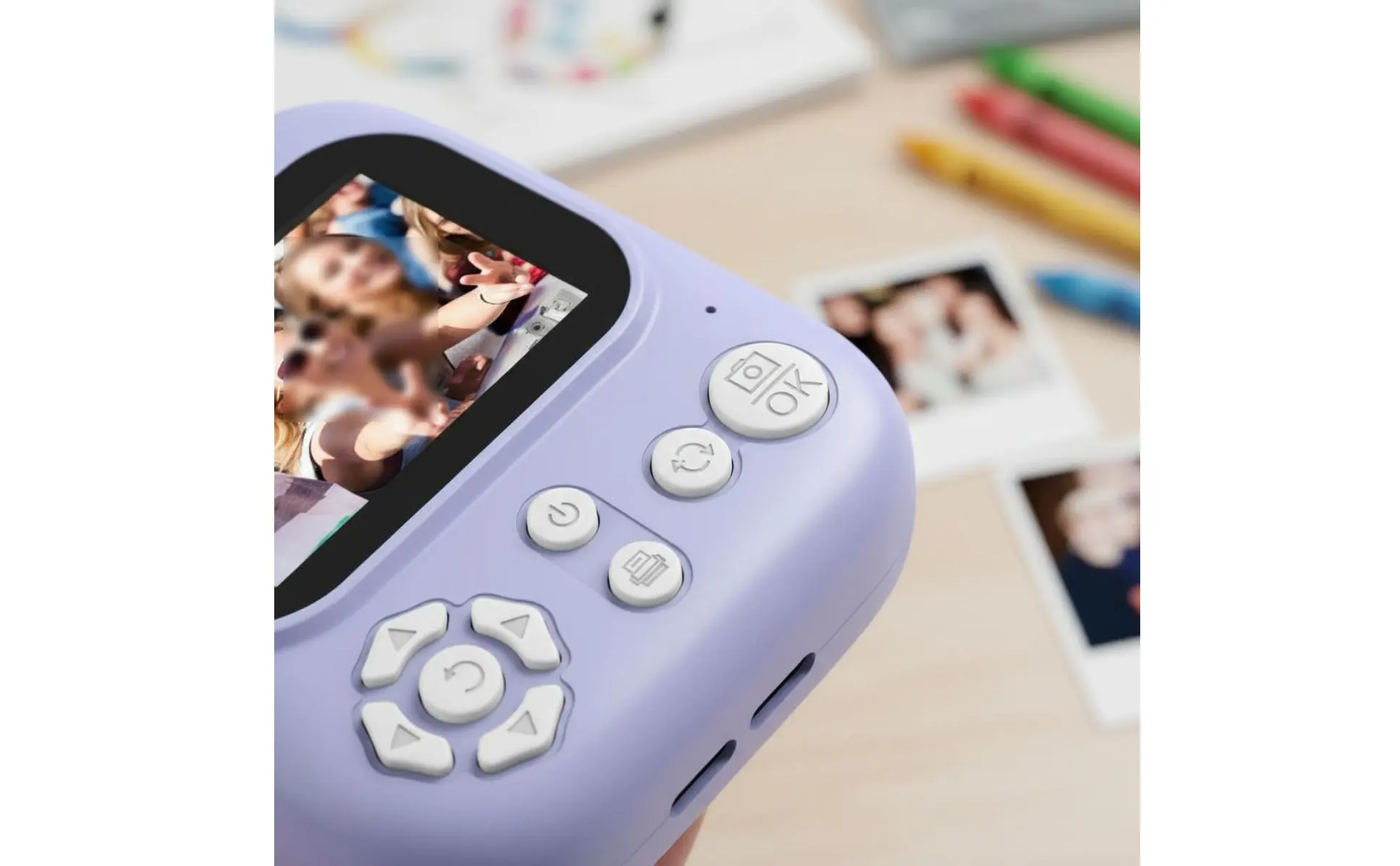 Kids Instant Camera High-Definition Twin Lens Print Camera Multifunctional Thermal Printing for Party Kids Instant Camera High-Definition Twin Lens Print Camera Multifunctional Thermal Printing for Party