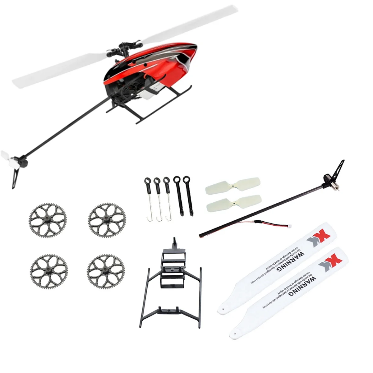 Zestaw części zamiennych do helikoptera RC do części do modernizacji helikoptera XK K110, K110S